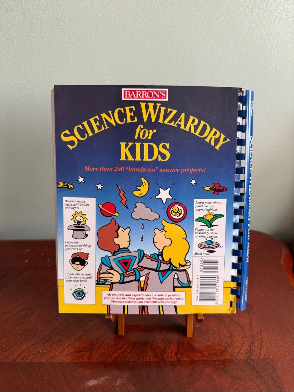 Science Wizardry for Kids - Blue Cover
